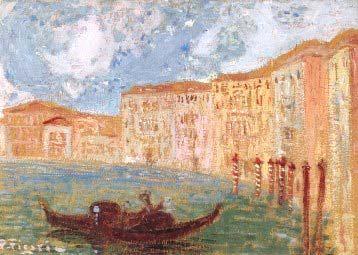 Pedro Figari Venecia France oil painting art